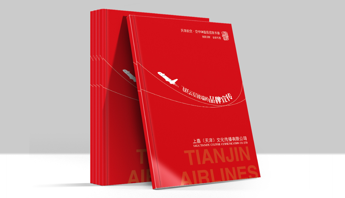 航空服务画册设计